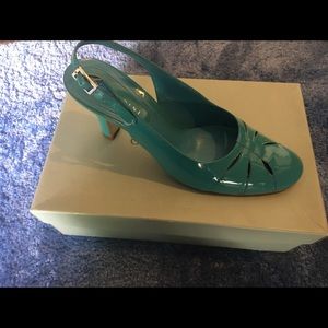 Turquoise Shoes Size 9